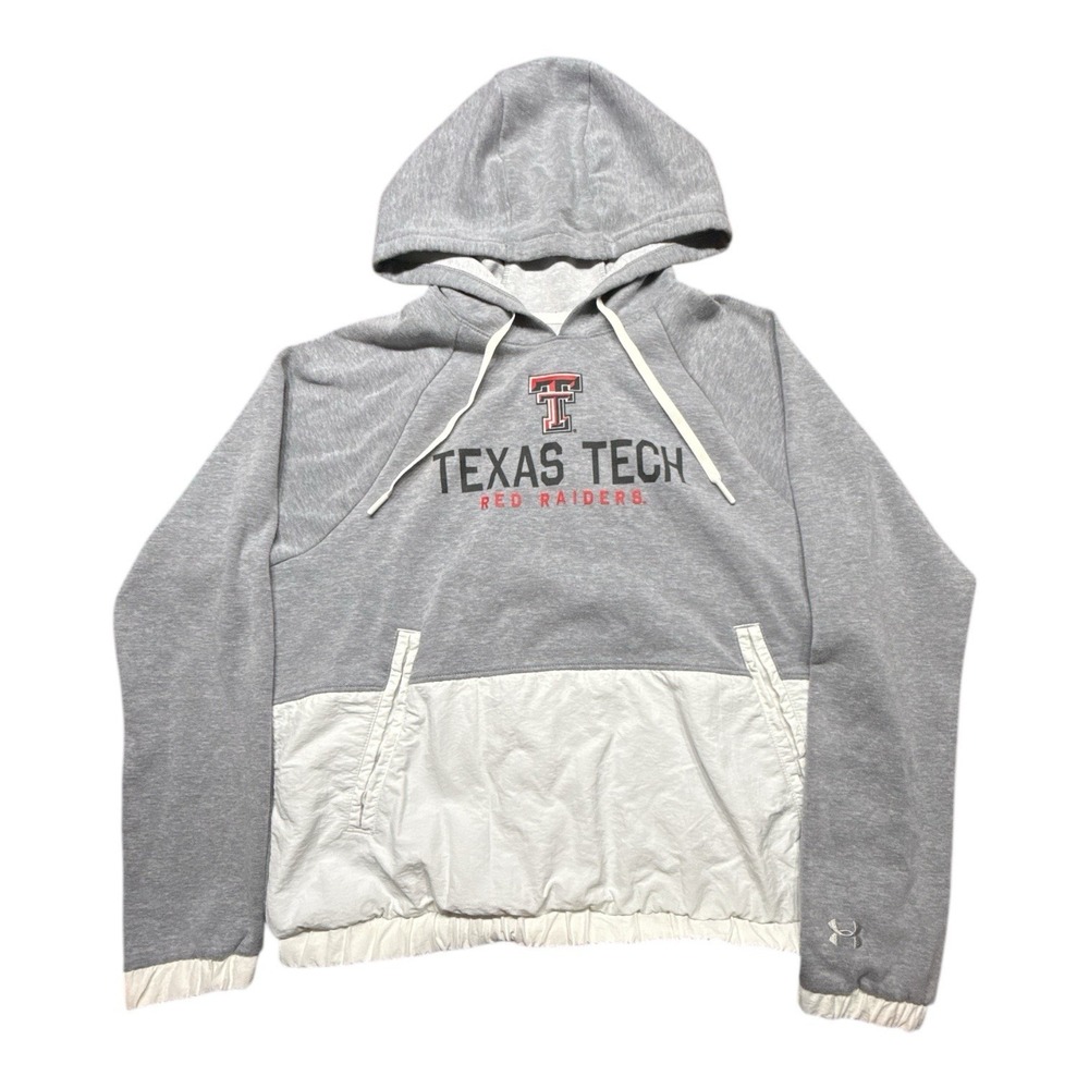 Women's Under Armour Texas Tech Red Raiders Hoodie With Zipper Side, Size Small